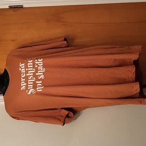 Womens "Spread Sunshine Not Shade" Short Sleeve T-shirt